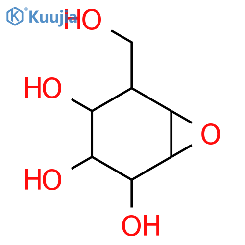 D-myo-Inositol,1,2-anhydro-3-deoxy-3-(hydroxymethyl)- structure