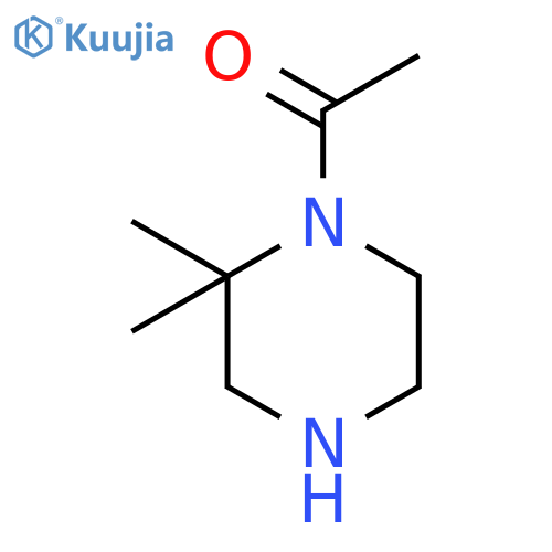 1-(2,2-dimethylpiperazin-1-yl)ethan-1-one structure