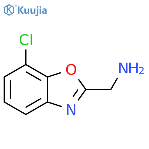7-Chlorobenzoxazole-2-methanamine structure