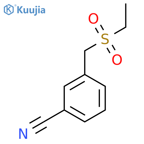 3-(Ethanesulfonyl)methylbenzonitrile structure