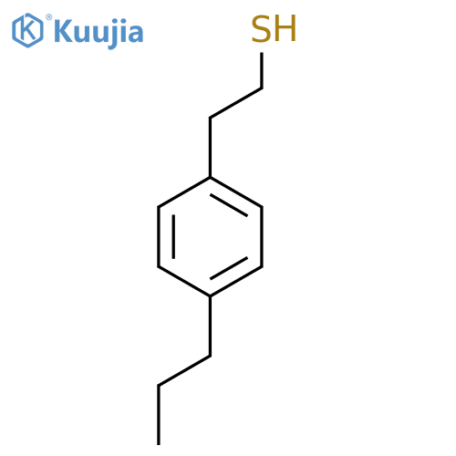 2-(4-n-Propylphenyl)ethanethiol structure