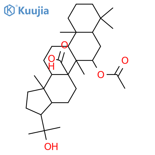 A'-Neogammaceran-27-oicacid, 7-(acetyloxy)-22-hydroxy-, (7b)- (9CI) structure