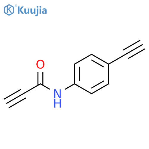 2-Propynamide, N-(4-ethynylphenyl)- structure