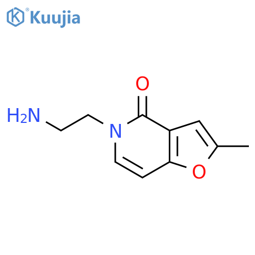 5-(2-Aminoethyl)-2-methylfuro[3,2-c]pyridin-4-one structure