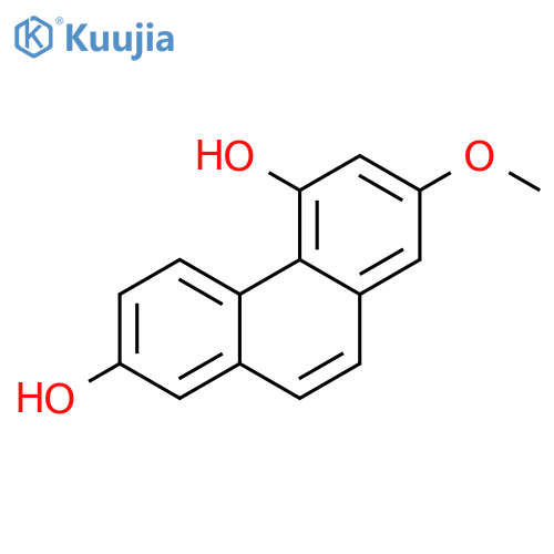 2,5-Phenanthrenediol,7-methoxy- structure