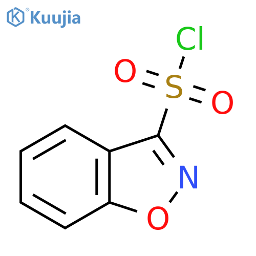 1,2-benzoxazole-3-sulfonyl chloride structure