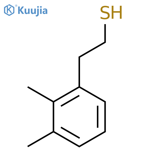 2-(2,3-dimethylphenyl)ethane-1-thiol structure