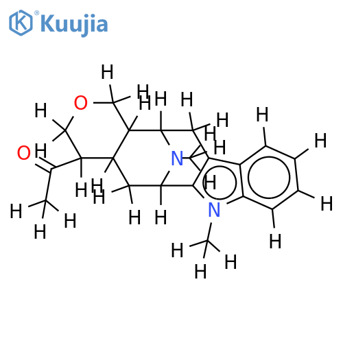 (-)-dihydroalstonerine structure