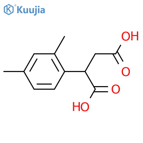 2-(2,4-Dimethylphenyl)butanedioic acid structure