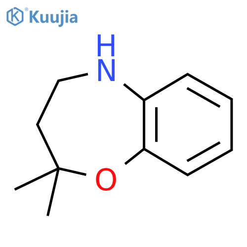 2,2-Dimethyl-2,3,4,5-tetrahydrobenzo[b][1,4]oxazepine structure