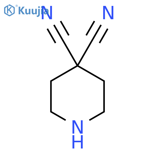 Piperidine-4,4-dicarbonitrile structure