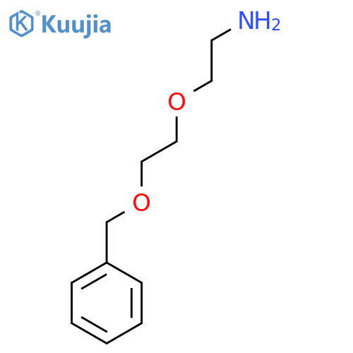 Benzyl-PEG2-amine structure