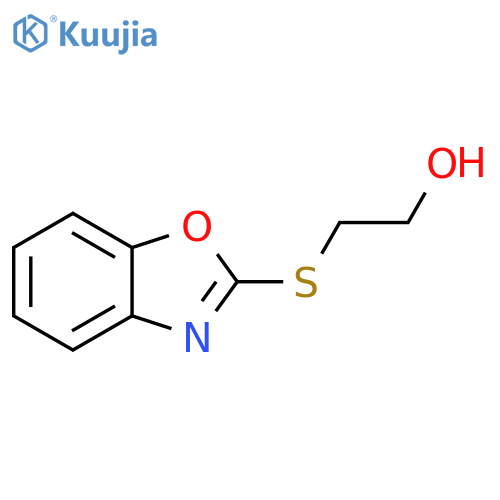 2-(1,3-benzoxazol-2-ylsulfanyl)ethan-1-ol structure