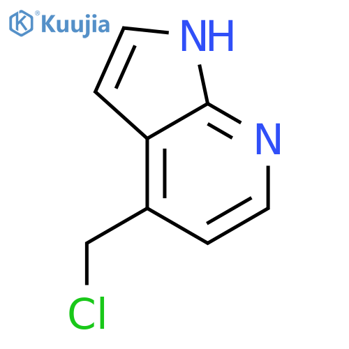4-(Chloromethyl)-1H-pyrrolo[2,3-b]pyridine structure