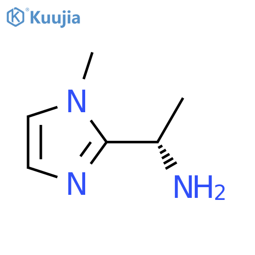 (1S)-1-(1-methyl-1H-imidazol-2-yl)ethan-1-amine structure