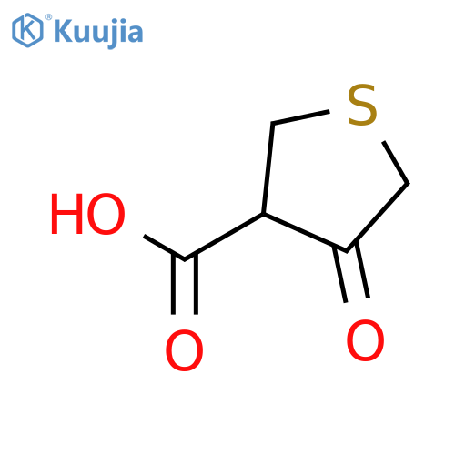 3-Thiophenecarboxylicacid, tetrahydro-4-oxo- structure