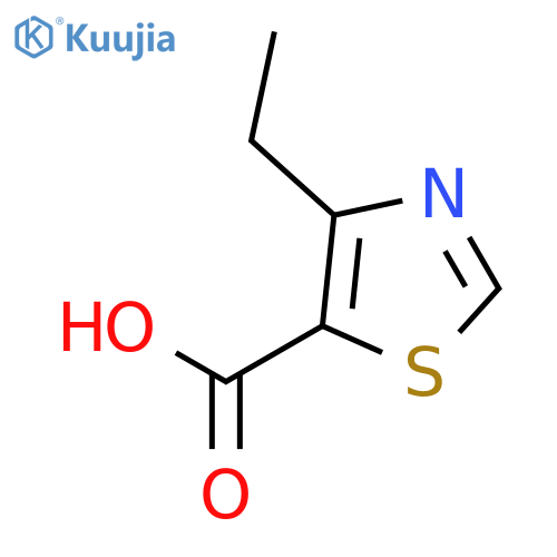 4-ethyl-1,3-thiazole-5-carboxylic acid structure