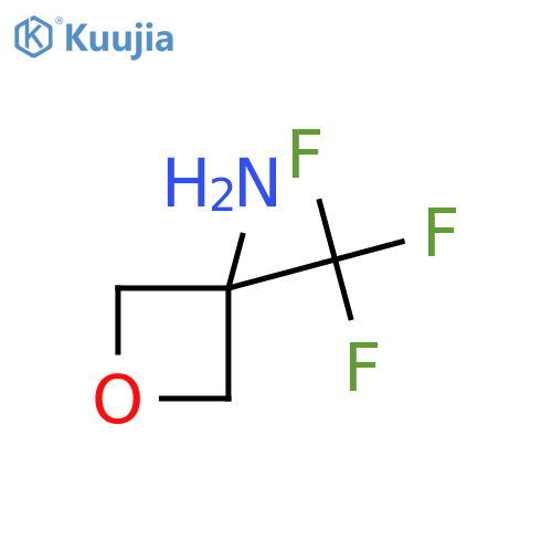 3-(trifluoromethyl)oxetan-3-amine structure