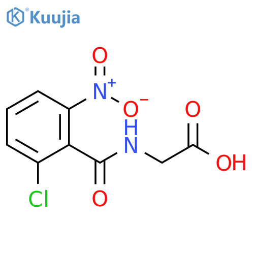 2-(2-Chloro-6-nitrophenyl)formamidoacetic Acid structure