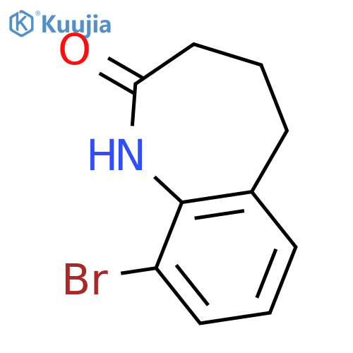 9-Bromo-4,5-dihydro-1H-benzo[b]azepin-2(3H)-one structure
