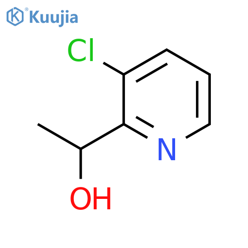 1-(3-chloro-2-pyridyl)ethanol structure