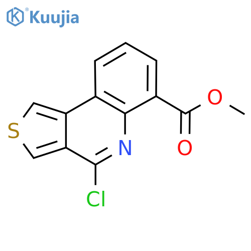 Methyl 4-chlorothieno[3,4-C]quinoline-6-carboxylate structure