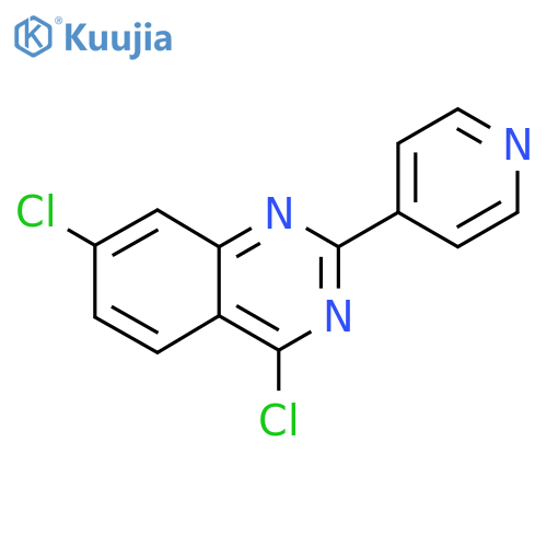 4,7-Dichloro-2-(pyridin-4-yl)quinazoline structure