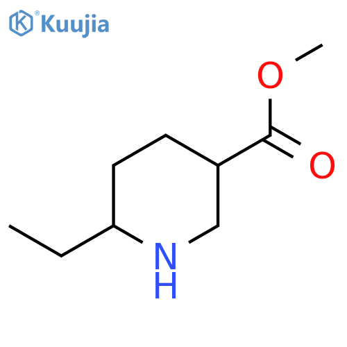 methyl 6-ethylpiperidine-3-carboxylate, Mixture of diastereomers structure