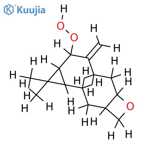 1alpha,10alpha-Epoxy-5beta-hydroperoxy-4(15)-lepidozene structure