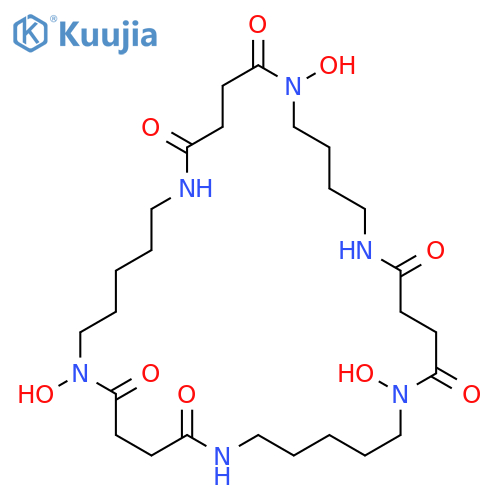 1,6,11,16,22,27-Hexaazacyclodotriacontane-2,5,12,15,23,26-hexone,1,11,22-trihydroxy- structure