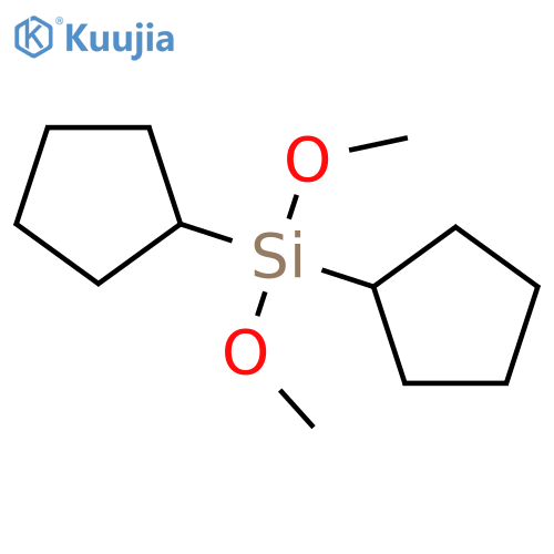 Dicyclopentyldimethoxysilane structure