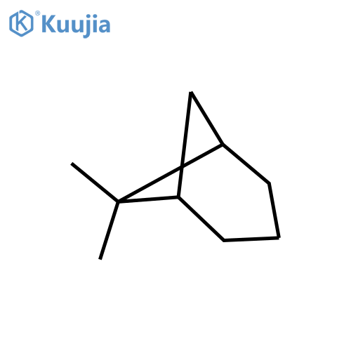 Bicyclo[3.1.1]heptane,6,6-dimethyl- structure
