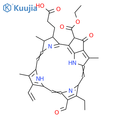 Phaeophorbide b; 1'-Et ester analogue structure