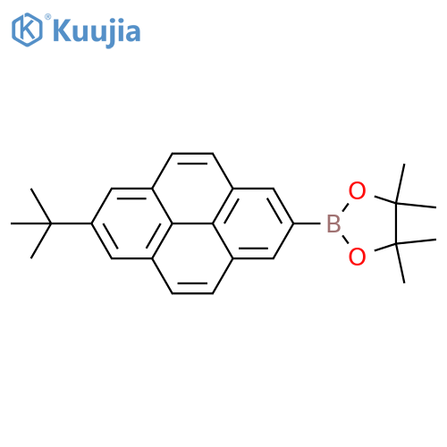 2-[7-(Tert-Butyl)pyren-2-yl]-4,4,5,5-tetramethyl-1,3,2-dioxaborolane structure