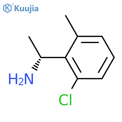 (1R)-1-(2-chloro-6-methoxyphenyl)ethan-1-amine structure