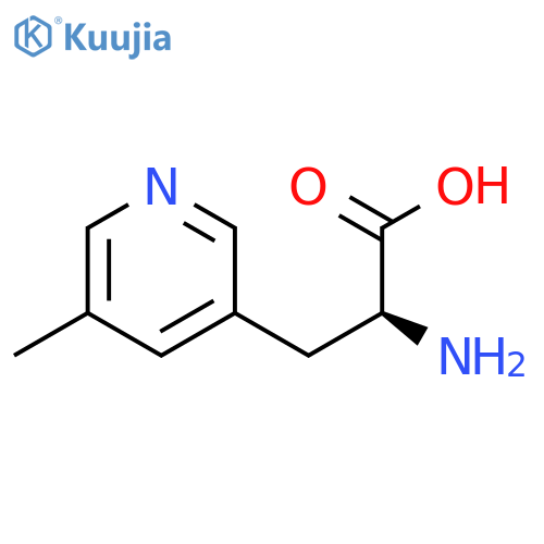 (2S)-2-AMINO-3-(5-METHYLPYRIDIN-3-YL)PROPANOIC ACID structure