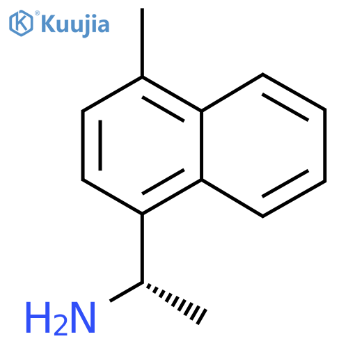 (1S)-1-(4-methylnaphthalen-1-yl)ethan-1-amine structure