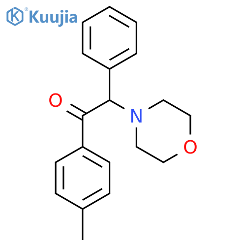 1-(4-methylphenyl)-2-morpholin-4-yl-2-phenylethanone structure