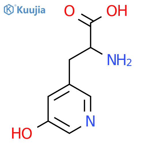 2-AMINO-3-(5-HYDROXYPYRIDIN-3-YL)PROPANOIC ACID structure