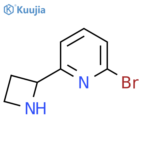 2-(azetidin-2-yl)-6-bromopyridine structure