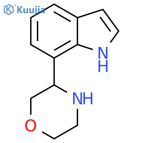 7-(morpholin-3-yl)-1H-indole structure