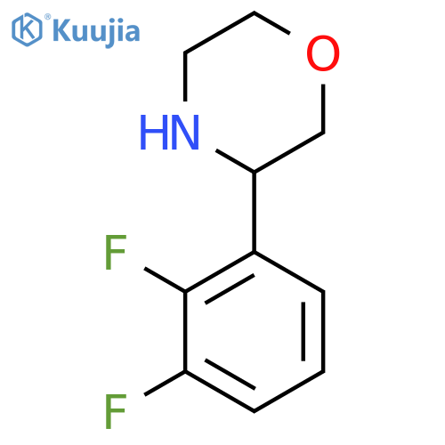 3-(2,3-DIFLUOROPHENYL)MORPHOLINE structure