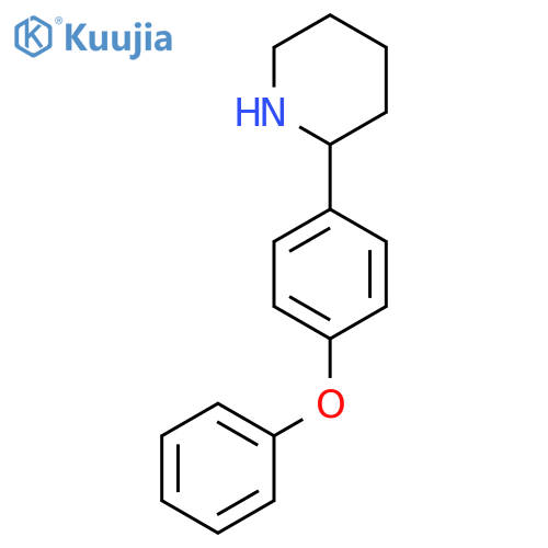 2-(4-phenoxyphenyl)piperidine structure