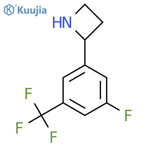 2-3-fluoro-5-(trifluoromethyl)phenylazetidine structure