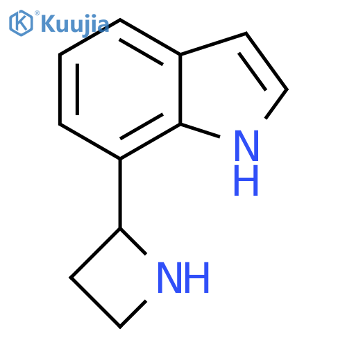 7-(azetidin-2-yl)-1H-indole structure