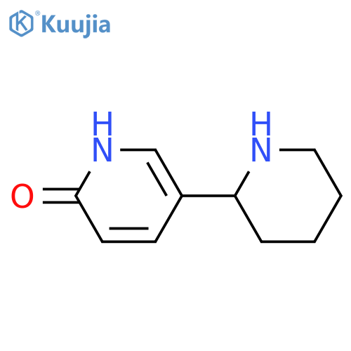 1,2,3,4,5,6-Hexahydro-[2,3]bipyridinyl-6-ol structure