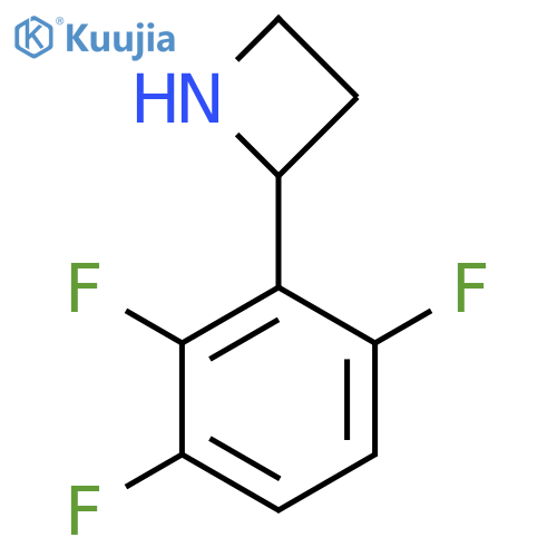 2-(2,3,6-Trifluorophenyl)azetidine structure