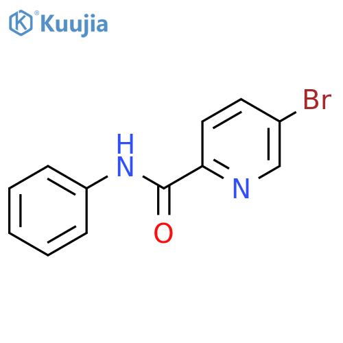 5-bromo-N-phenylpyridine-2-carboxamide structure