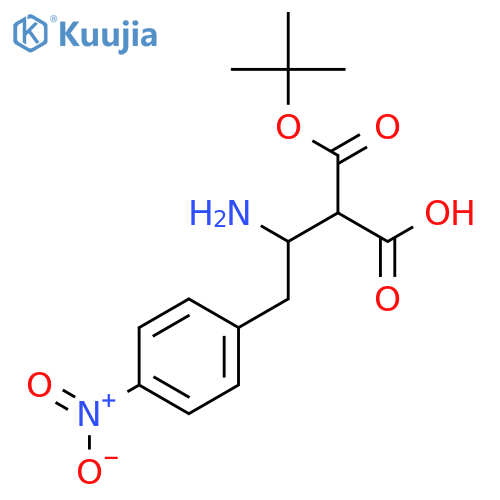 Boc-(S)-3-amino-4-(4-nitrophenyl)-butyric Acid structure
