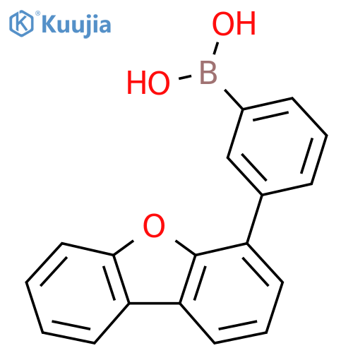 (3-(Dibenzo[b,d]furan-4-yl)phenyl)boronic acid structure